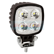LED Autolamps 8112BM 12v/24v Square 4 LED Work Lamp/Light